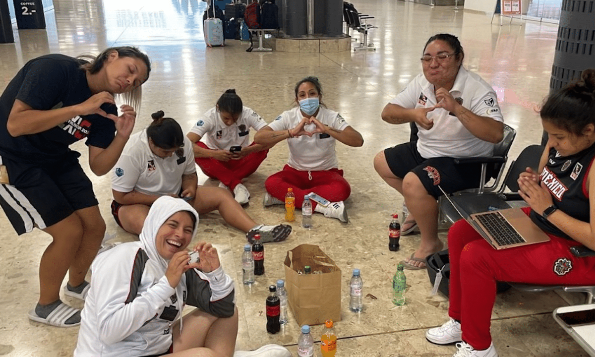 Jugadoras de Futbol Americano